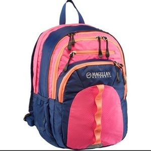 Pink Blue Magellan Outdoors Backpack